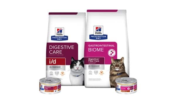 Prescription Diet Digestive care cat food range
